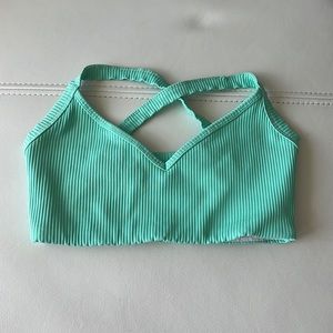 Year of ours mint green bra - small
